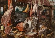 Pieter Aertsen Butcher's Stall (mk14) China oil painting reproduction